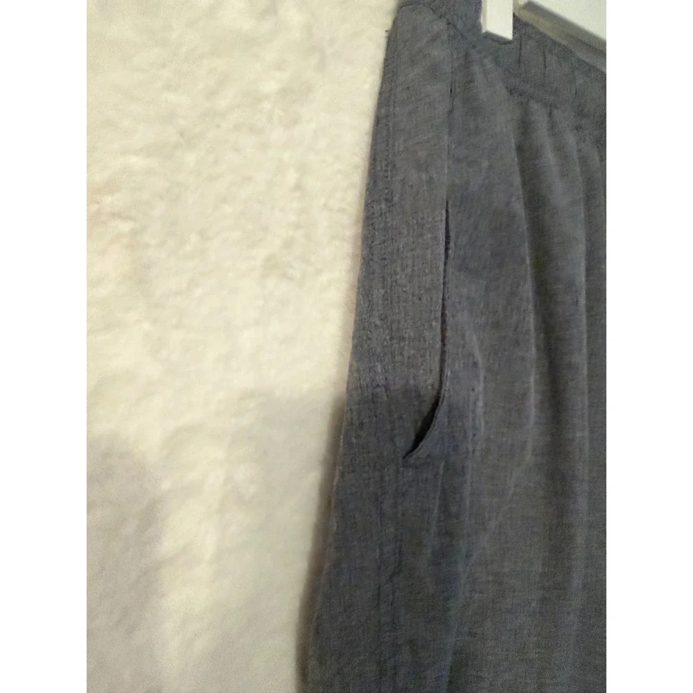 Mens Heather Grey Hybrid Performance Swim Shorts with Liner Drawstring Waist